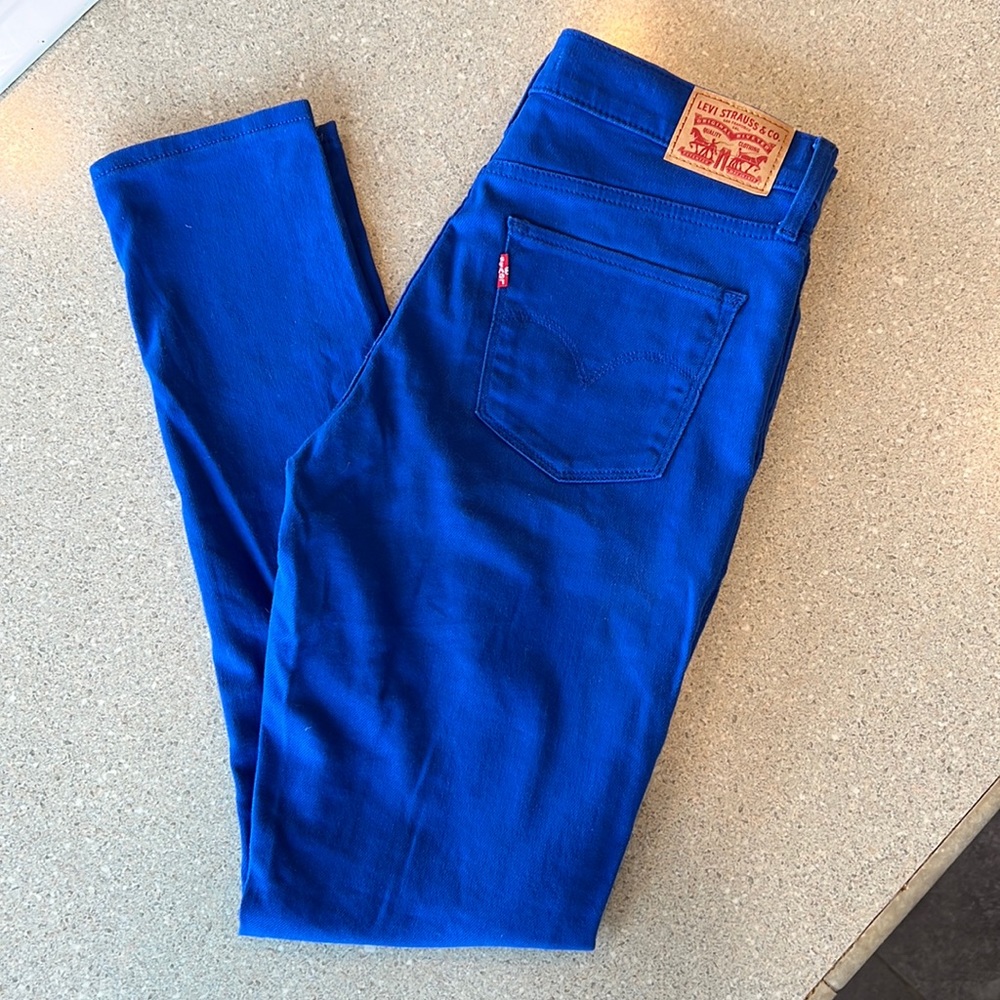 Levi's Women's Skinny Jeans - Vibrant Blue